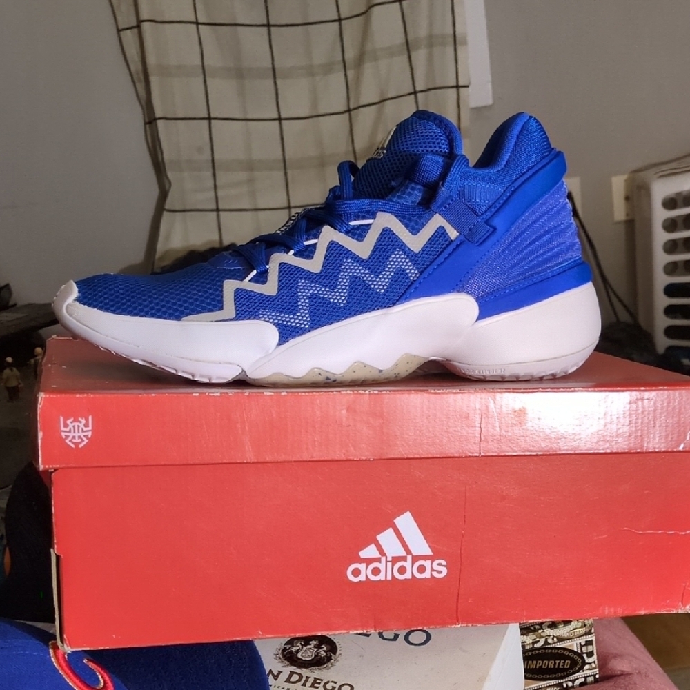Adidas Mens Blue Sneakers